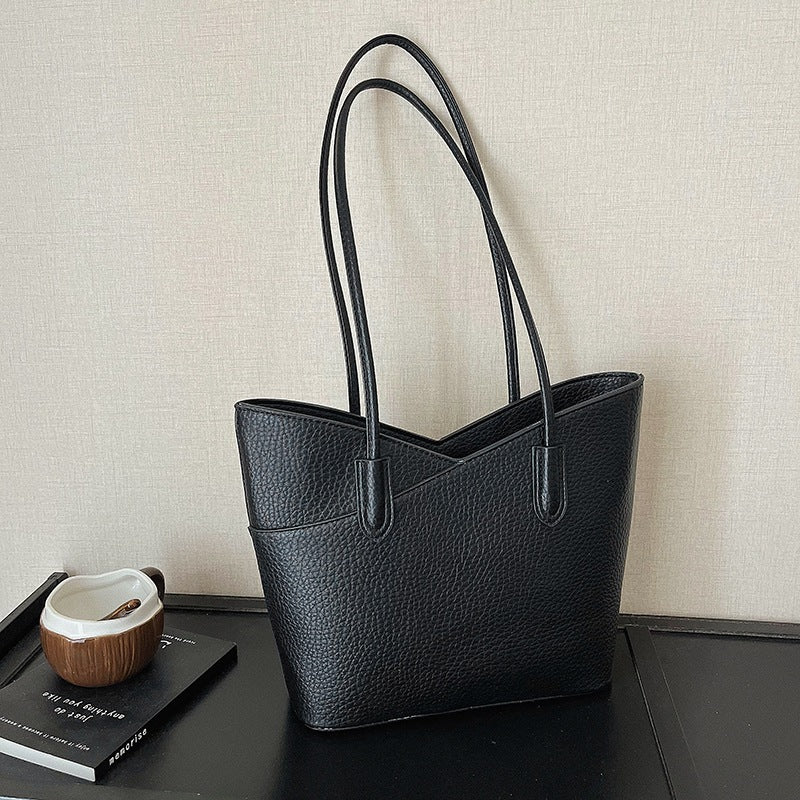 2026 new large capacity women's bag - trendy and versatile tote bag, high-end style for work and commuting, shoulder bag, underarm bag
