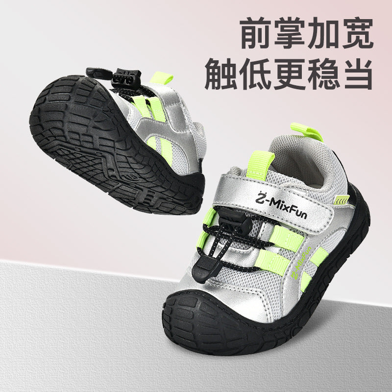 Spring/autumn new arrivals: toddler shoes (sizes 18-28) - anti-slip, soft-soled, shock-absorbing functional shoes for boys and girls aged 1-4 years