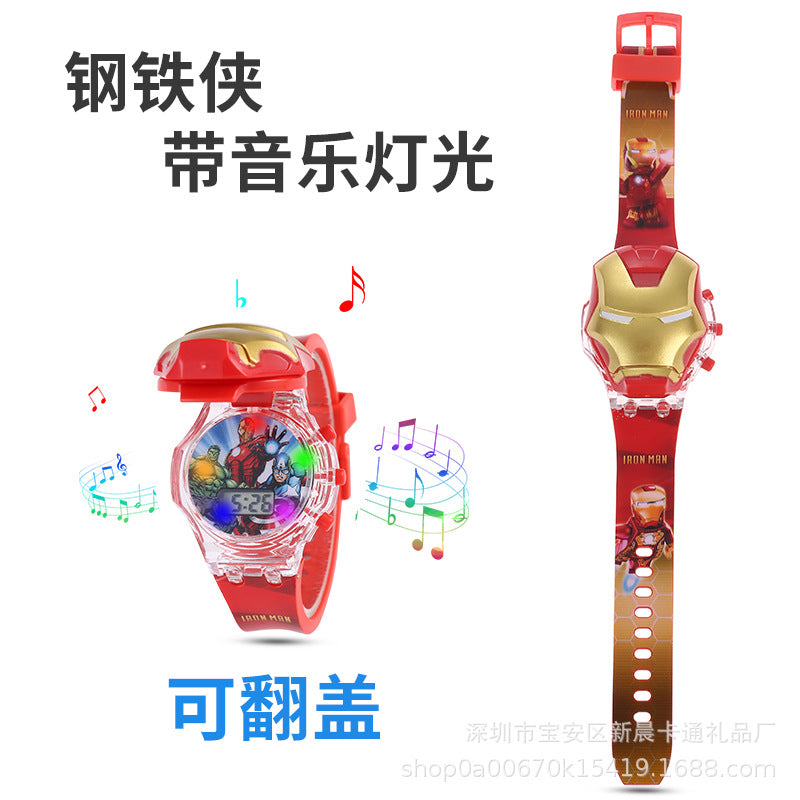 Kids' watch - cute sanrio design: cinnamoroll, kuromi - luminous, musical, cartoon electronic watch - perfect gift for girls