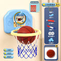 [score ring ordinary battery version] blue space cat (free basketball + 3 rings + pump + suction cup)