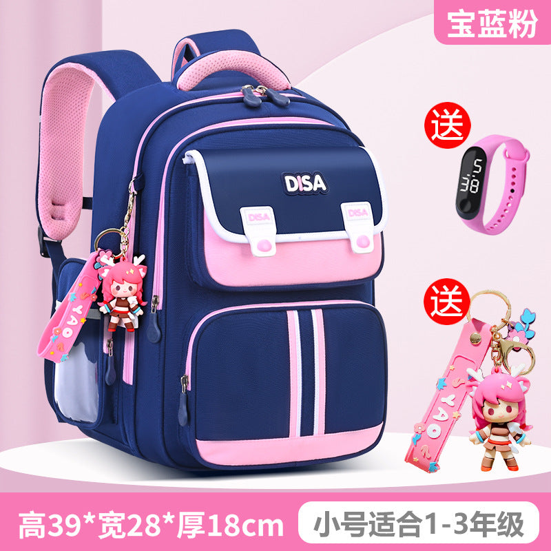 Schoolbag for boys and primary school students 2026 new arrival for grades 1, 2, 3 to 6, boys and girls, lightweight kids spine protection and burden reduction