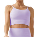 ribbed fabric nude yoga clothes training fitness clothes high waist running sports fitness clothes suit jink female