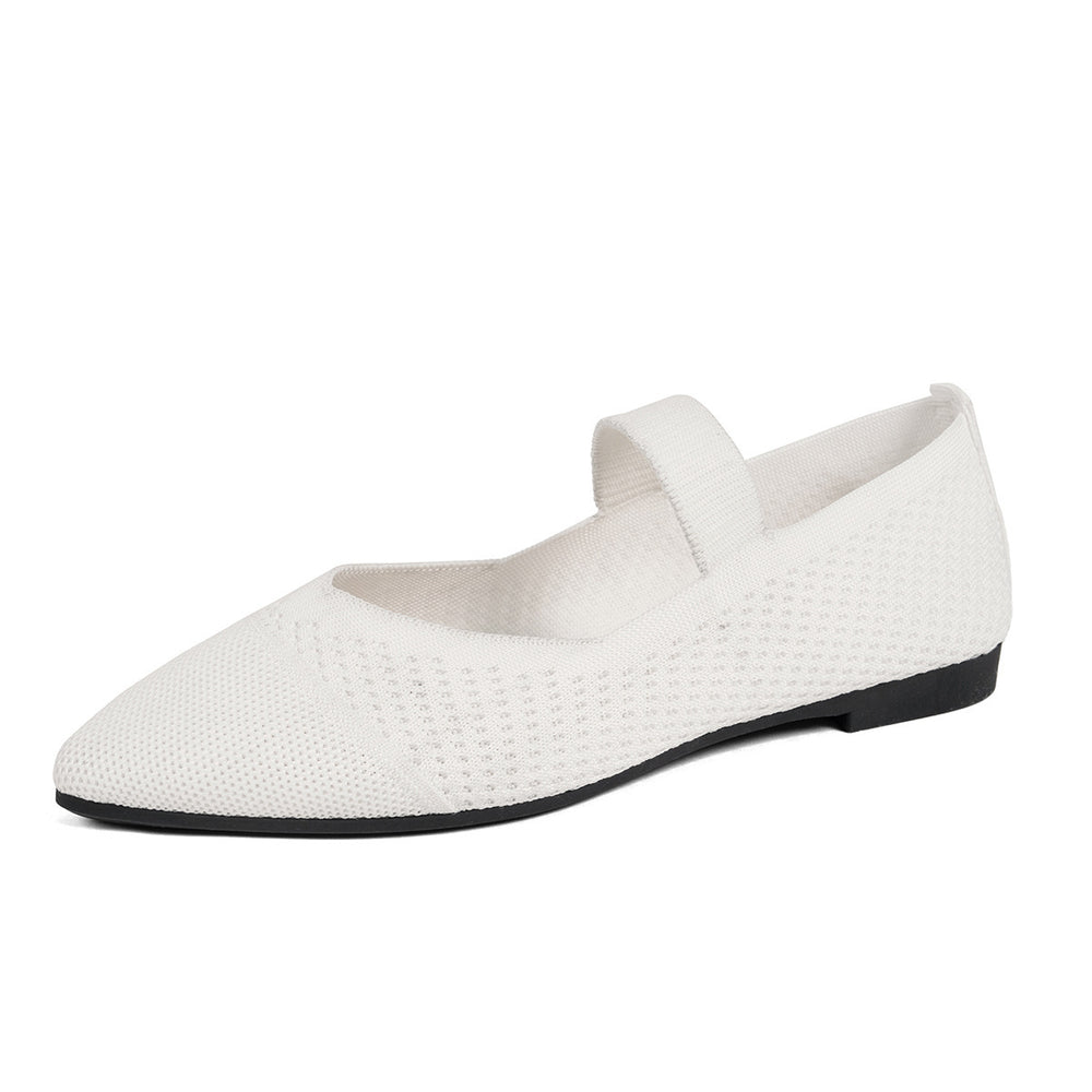 Wholesale women's plus size new hollow-out mesh breathable flat lightweight comfortable slip-on casual fashion flats for export