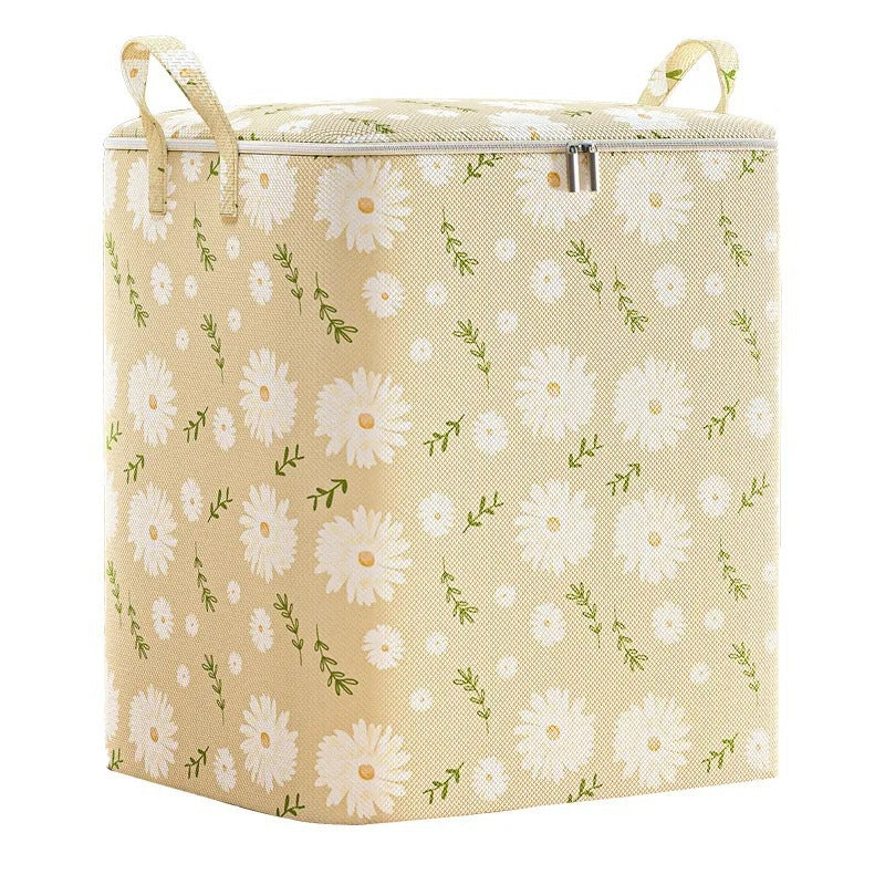 Daisy Quilt Storage Bag Thickened Large Capacity Moving Packing Bag Household Clothes Quilt Finishing Box Storage Bag