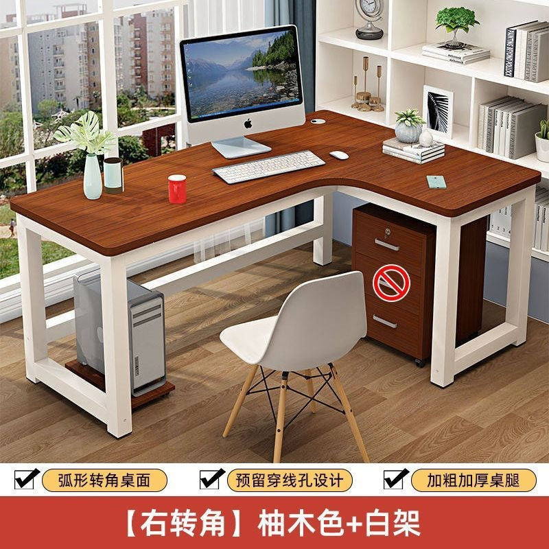 Computer desk desktop home electric competitive table and chair bedroom corner office table student study table new chinoiserie large desk