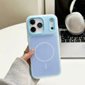 New two-color jelly magnetic two-in-one suitable for iphone17promax mobile phone case apple 11 frosted skin feel
