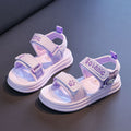 Girls' sandals: new  summer collection - stylish princess sandals for kids, soft sole, non-slip, perfect for students, sports, and beach