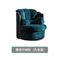 Second-hand style rotate casual chair armchair tea main chair living room study casual chair accessible luxury full cowhide office chair