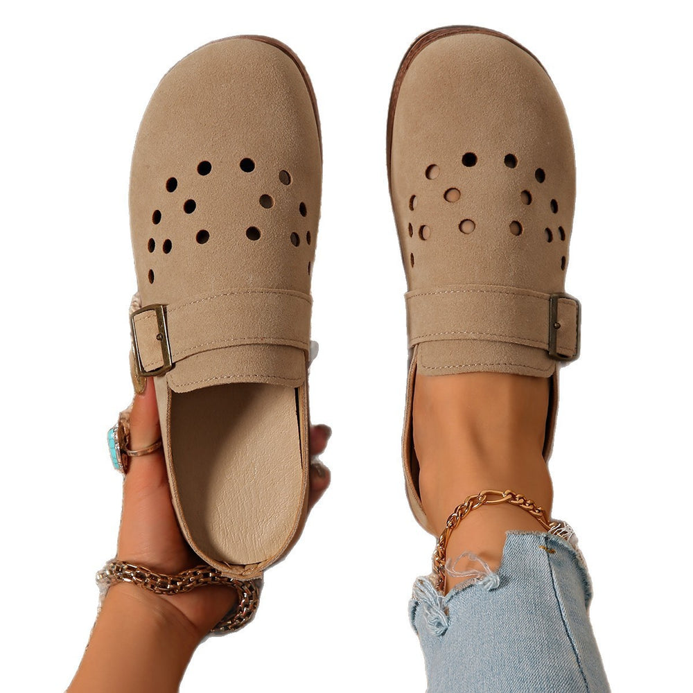 European station  spring/summer new collection: chunky platform birkenstock-style slip-on open-toe mules - women's casual sandals