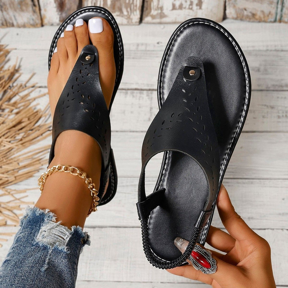 summer new women's casual flat sandals & flip-flops - plus size footwear for export & independent e-commerce stores