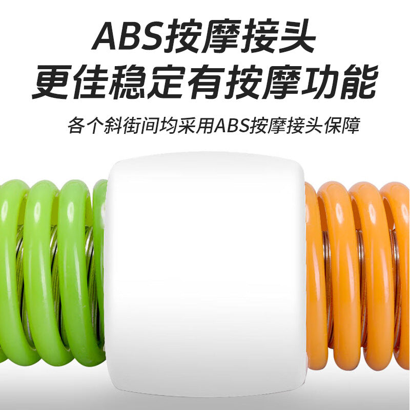 Hula hoop to tighten the abdomen and not hurt the waist. women can slim down the belly and reduce the abdomen. spring soft hula hoop for fitness and slimming