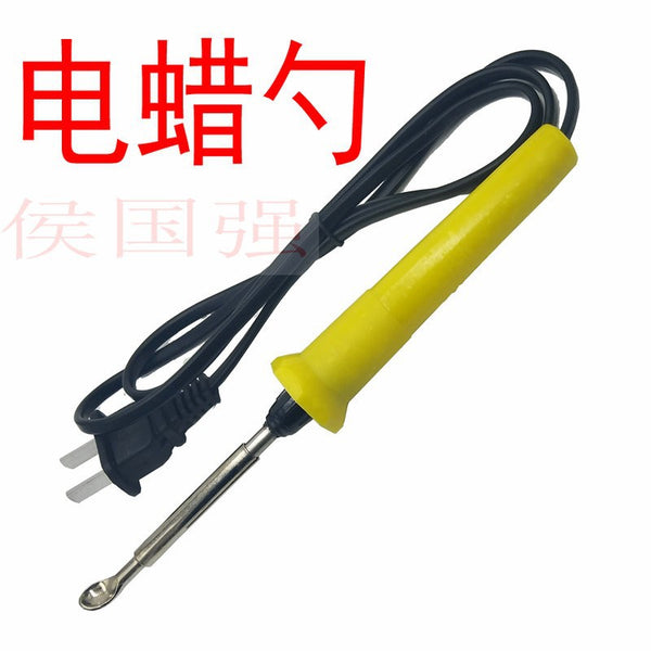 Electric wax knife mechanic Electric wax dripping wax carving knife Arrangement tool Heating pen Wax melter with red wax flake Base Dental