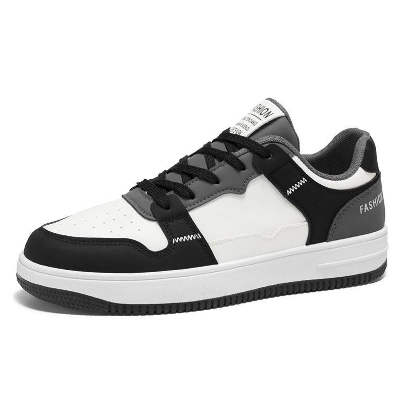 Men's 2026 spring new arrival: campus style student air force white sneakers - trendy, versatile, youth casual athletic shoes