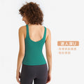 Factory direct sales new arrival yoga clothes women's beautiful straps chest pads long running sports yoga vest in stockdt138