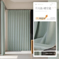 French chic chenille curtains - qianchuanlang blackout fabric - vintage-inspired, high blackout, premium feel for living room and bedroom