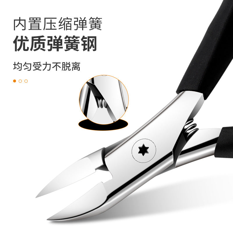 German style nail groove special nail clippers scissors professional pedicure knife nail clippers single ingrown toenail hawkbill pliers nail groove pliers