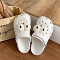 Eva clogs women's summer fun thick sole cute outdoor wear soft sole lightweight beach anti-slip sandals slippers women cartoon