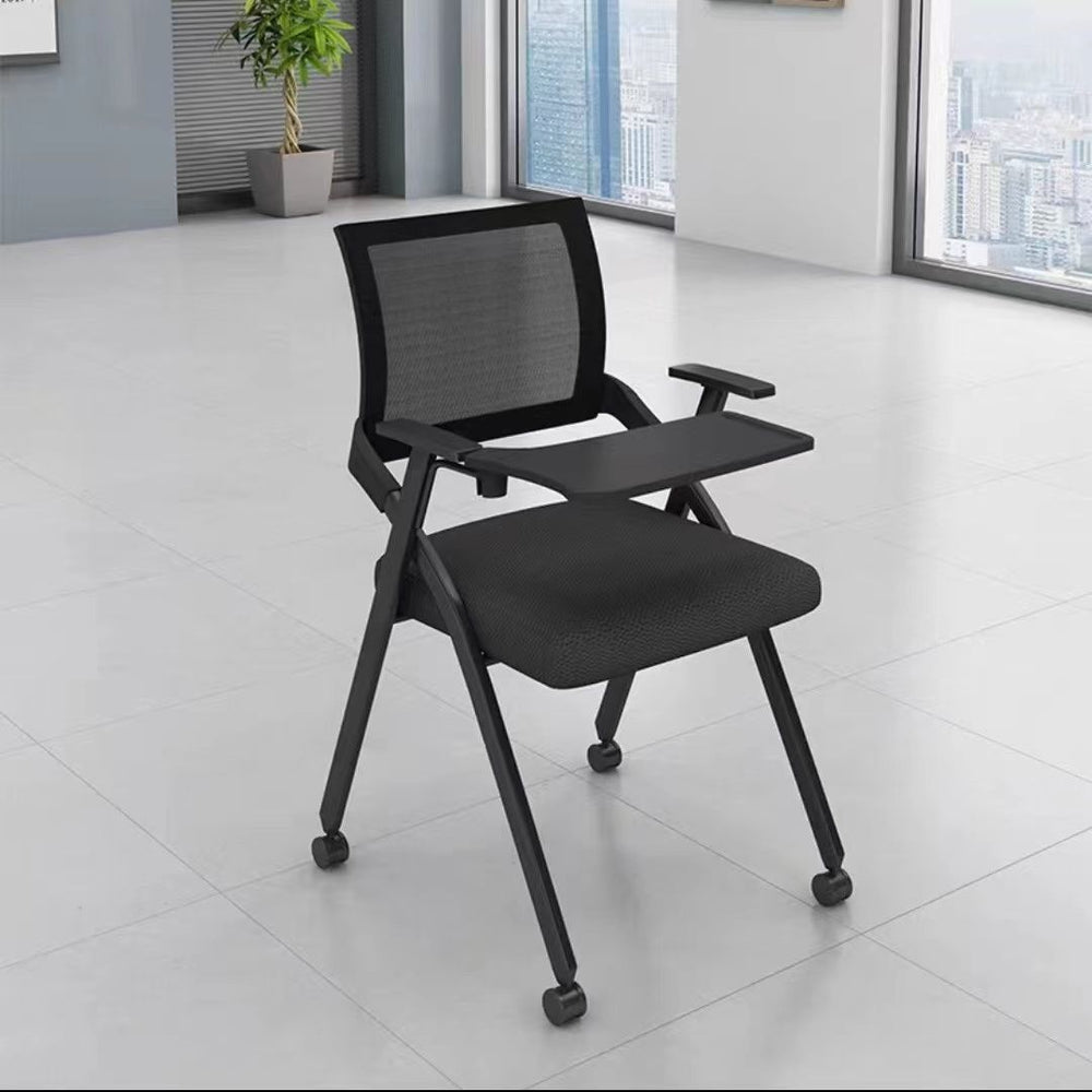 Conference writing board table and chair office chair all-in-one conference room meeting foldable chair foldable training chair with table board chair