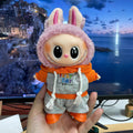 Labubu doll clothes only - 17cm plush doll cute dress-up outfit for generations 1, 2, and 3 - sports set