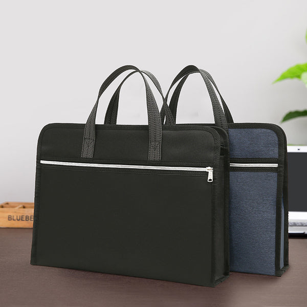 Yiyunchen briefcase men's file bag printing women's business handbag a4 file bag custom logo