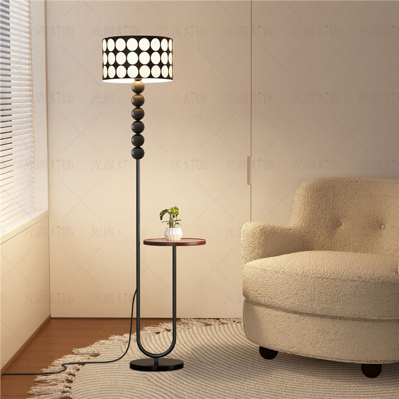 Modern minimalist floor lamp - nordic retro accent light for living room, sofa table, and bedroom bedside - decorative ambient lighting
