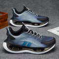 2026 men's spring breathable mesh shoes versatile mesh casual popcorn sneakers running height increasing dad shoes trendy sneakers