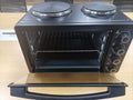 30l export-grade, dual-burner, large-capacity, multifunctional convection oven with visual window - factory customization available (skd parts)