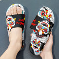 Men's and women's national trend slippers men's summer outer wear 2024new arrival non-slip sandals women's trendyfashioncouple slippers wholesale