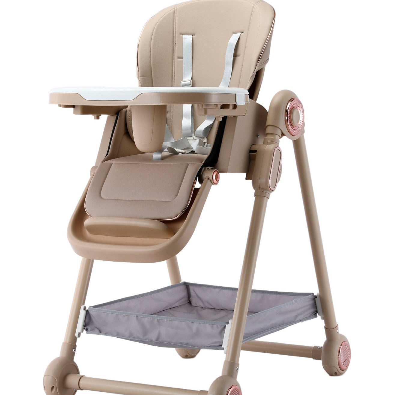 Baby Dining Chair Multifunctional Foldable Home Portable Baby Dining Table Seat Children Rockable Reclining Chair