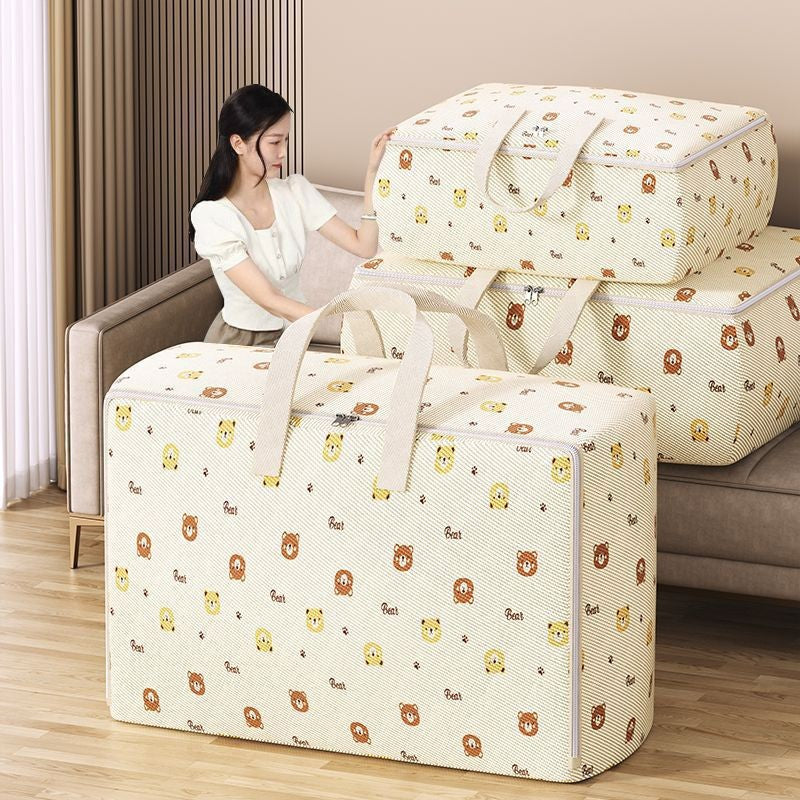 Clothes and quilt dust bag thickened large moving bag clothes storage bag durable extra large capacity luggage storage bag