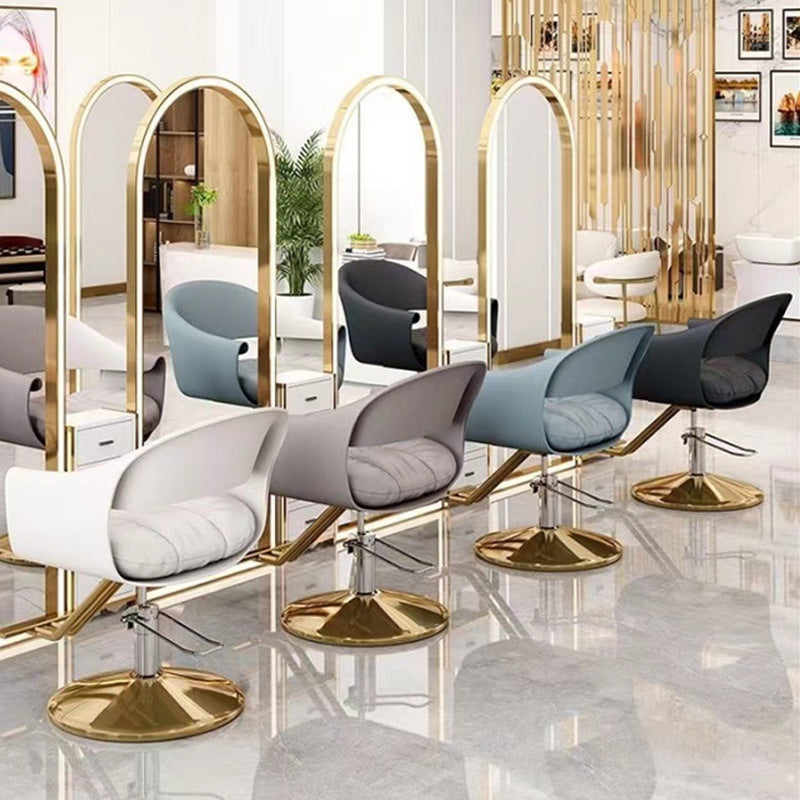 Wholesale barber chair with backrest for hair salons - adjustable height, swivel, and professional styling seat - direct from the manufacturer