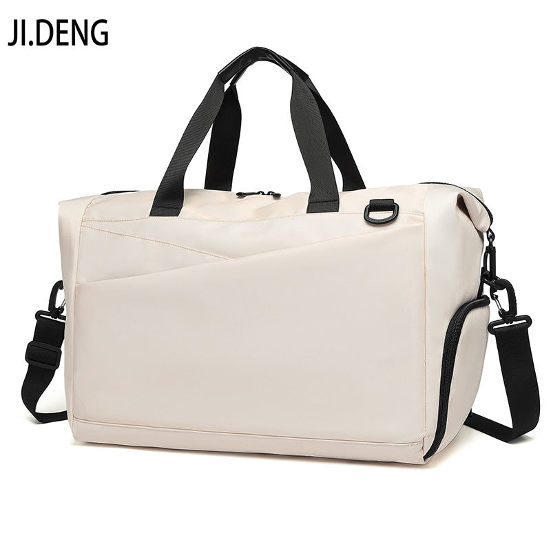 Storage bag Large capacity travel bag Fashion fitness bag Portable shoulder bag Waterproof folding luggage bag Crossbody bag