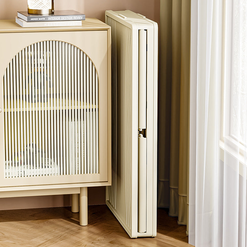 Customized installation-free plastic folding cabinet Baby books Clothing storage cabinet Toy finishing cabinet Children's snack box