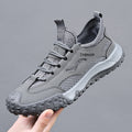 Men's safety shoes: anti-smash, anti-puncture, breathable & lightweight summer work shoes - insulated, closed-toe, odor-resistant, and durable