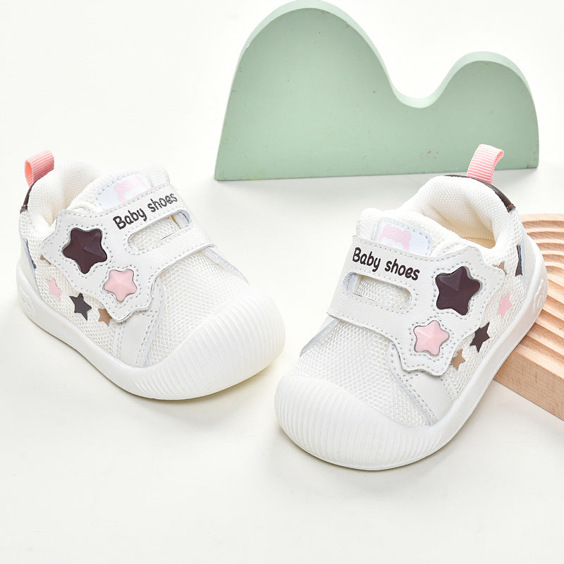 Toddler shoes for boys, spring and autumn, 0-1-2 years old, soft sole infant shoes, children's shoes, infant and toddler shoes for girls