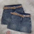 Women's denim short skirtwholesale short skirts