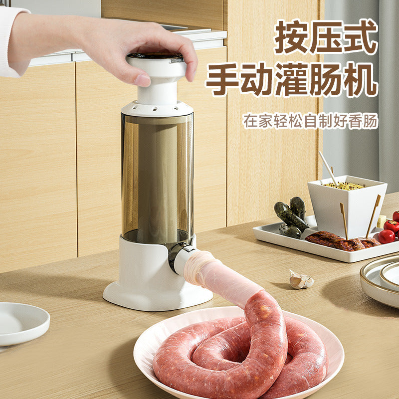 Sausage stuffer machine for homesausage machine sausage machine manual sausage sausage can sausage tool casing meat filling handy gadget