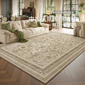 Green carpet living room retro style sofa coffee table floor mat waterproof and anti-fouling bedroom large area full bedside blanket