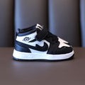 Boys' mid-top sneakers,  spring/autumn new collection, kids' basketball shoes, toddler & baby skate shoes, girls' white sneakers