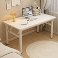 Casual folding table rental house desktop computer table simple dining table for home reinforced double beam installation-free study table