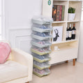Wholesale flip-top clear shoe boxes - thickened dustproof shoe storage boxes - plastic shoe cabinet organizer