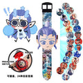 Nezha 2: the magic boy raising the sea children's projection watch toddler ao bing luminous time watch toy watch men's gift