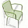Outdoor chairs, patio outdoor camping table and chairs, cafe conversation set, bubble tea shop balcony tea chairs, wrought iron