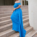 C8433  new arrival: sexy off-the-shoulder evening gown/maxi dress for  &  - export quality, european & american style