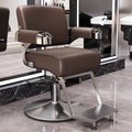 High-end barber shop chair, hair salon special hairdressing stool, casual hair cutting chair, popular perm and dyeing seat, beauty salon chair