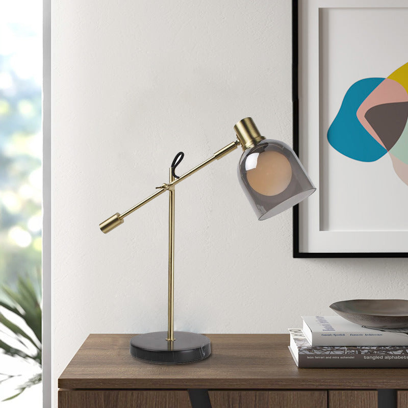 Nordic minimalist table lamp - designer creative living room ambiance bedroom bedside lamp - showroom high-end hotel lighting fixture