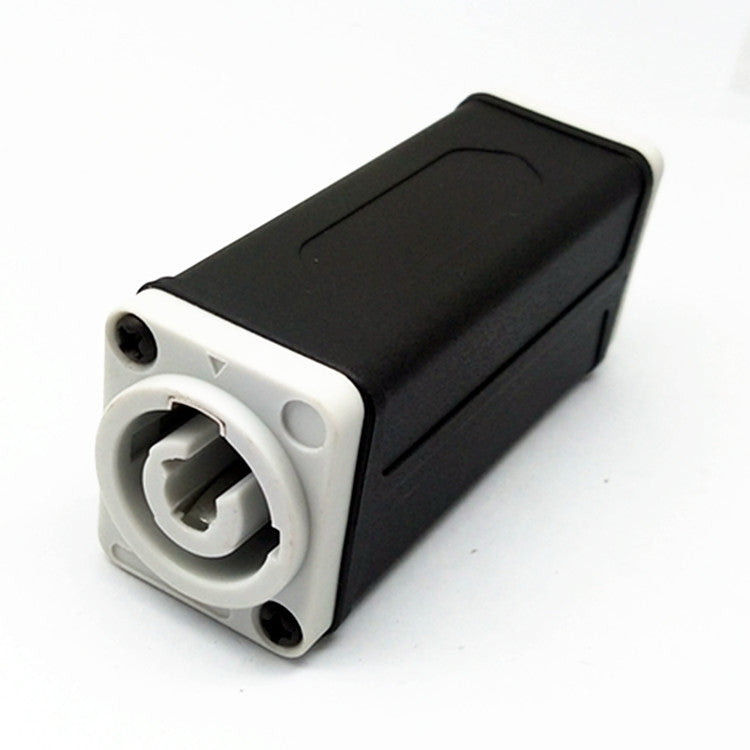 Three-core LED power supply joint beam of lighting light power conversion head, stage lighting power supply extension cable connector through