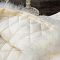 Girls' dress  new quilted padded vest dress chinese style sweater two-piece set new year's outfit