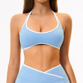 70 billion naked feeling halter sports intimates beautiful back seamless vest fitness pilates yoga sports bra 2134