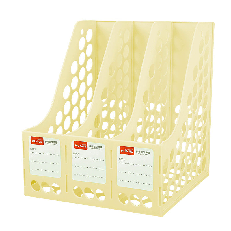 Desktop File Shelf Bookstand Desk File Shelf File Frame File Basket Data Shelf File Storage Box